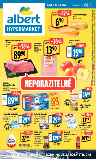 Aktuální leták Albert