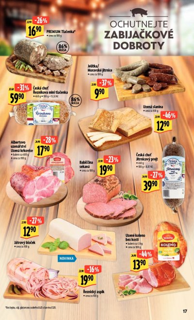 Aktuální leták Albert