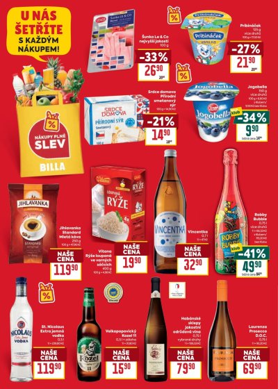 Aktuální leták BILLA