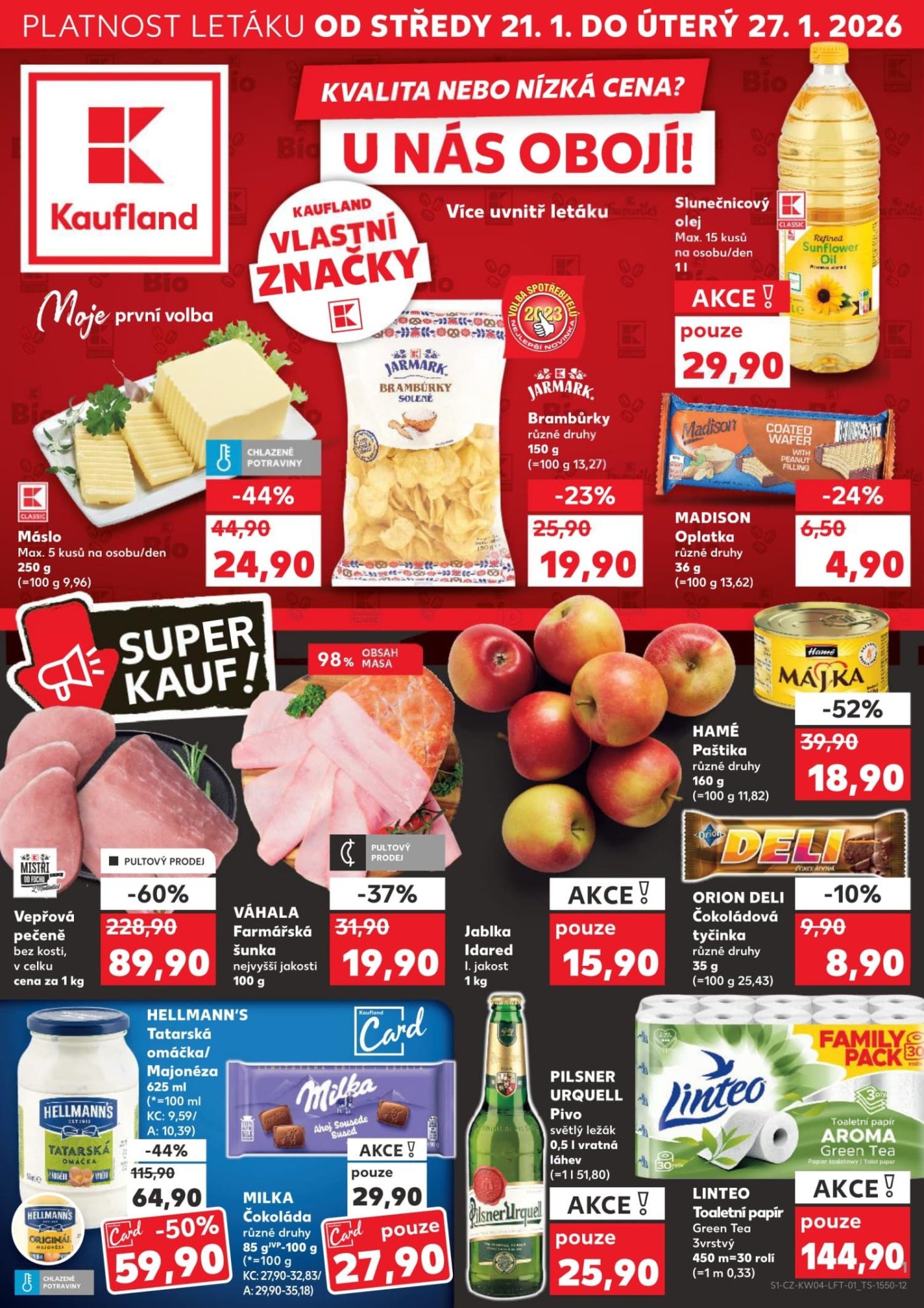 Aktuální leták Kaufland