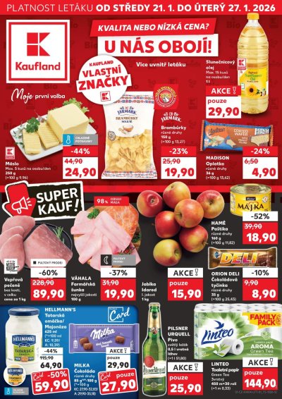 Aktuální leták Kaufland
