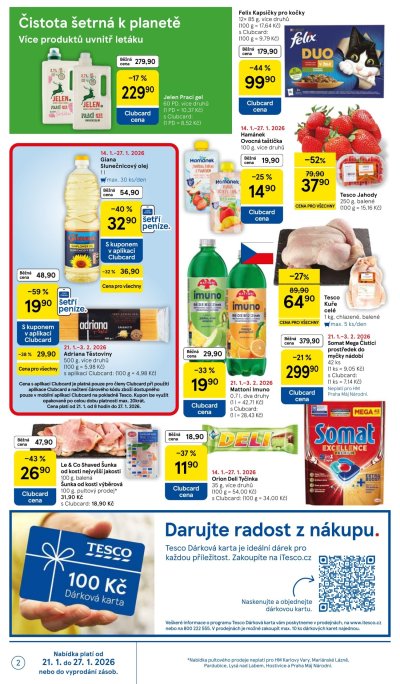 Aktuální leták Tesco