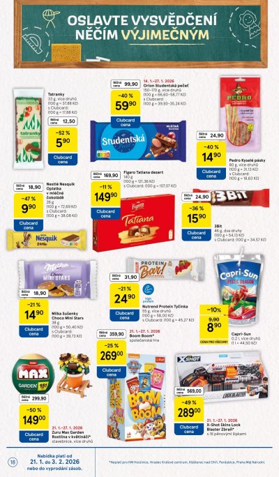 Aktuální leták Tesco