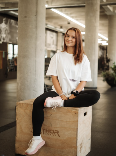 Fitness trenérka Daniela Kapustová v Legends Gym Zlín