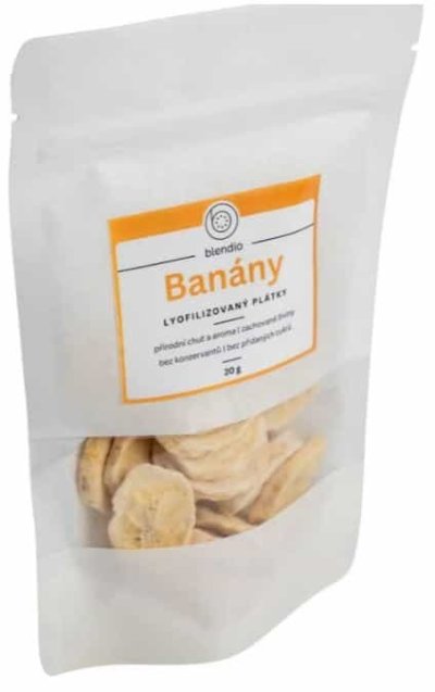 Sušené banány v sáčku
