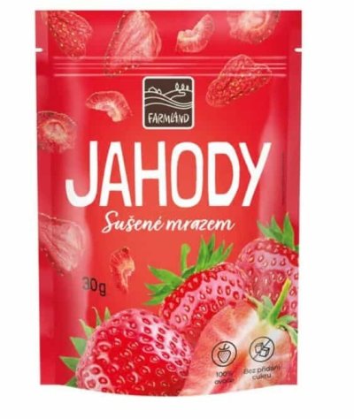 Sáček sušených jahod
