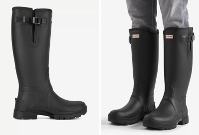 Černé dámské holínky