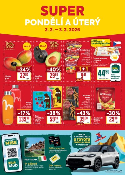 Aktuální leták BILLA