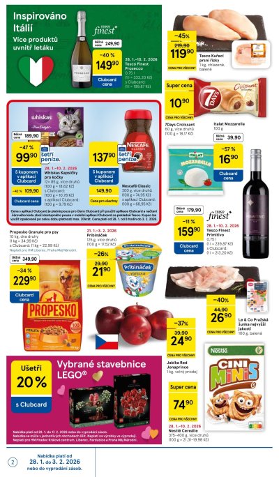 Aktuální leták Tesco