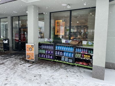 Zimní směsi do ostřikovačů na čerpací stanici