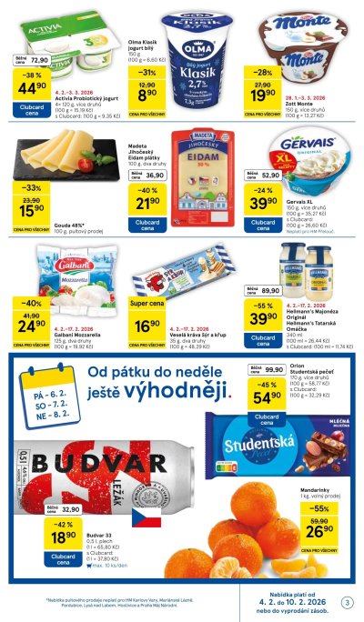 Aktuální leták Tesco