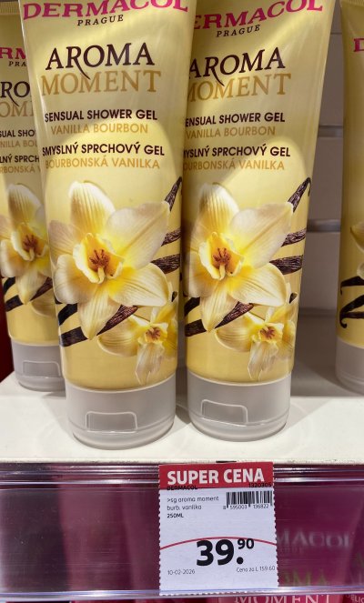 Vanilkový sprchový gel