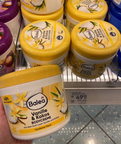 Tělový krém vanilka & kokos