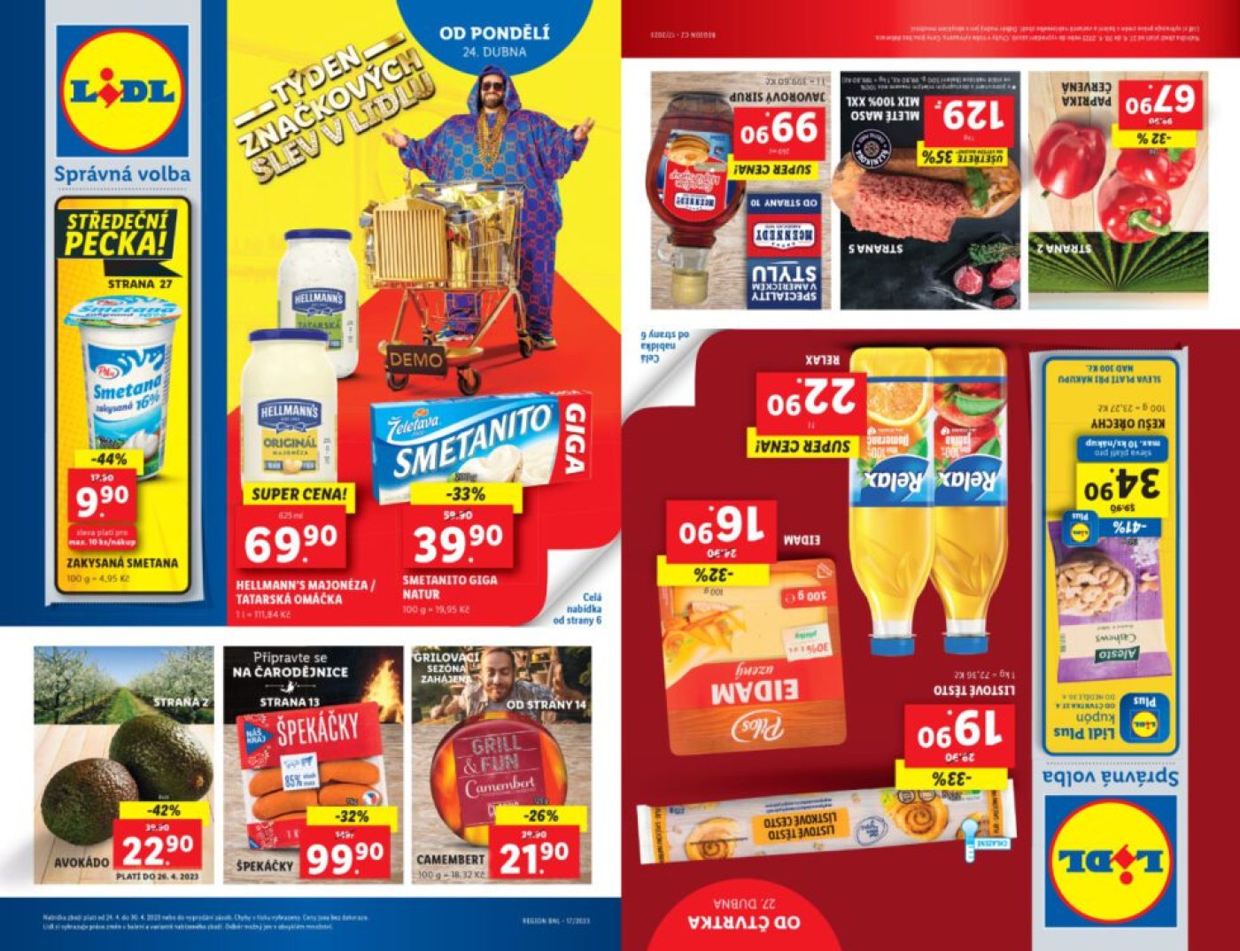 Nový leták řetězce Lidl