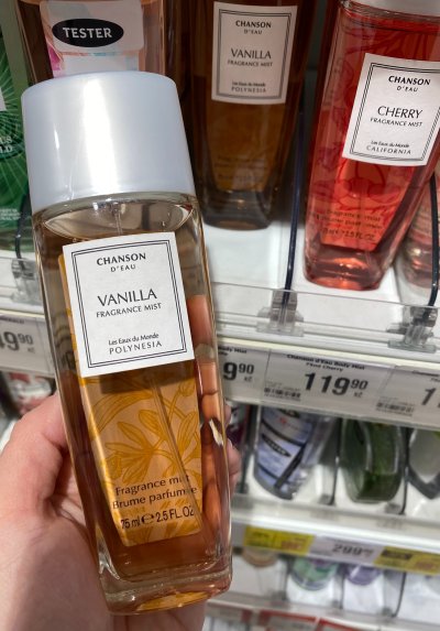 Vanilková toaletní mlha