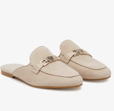 Dámské béžové nazouváky