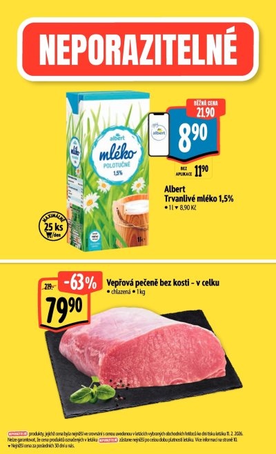Aktuální leták Albert