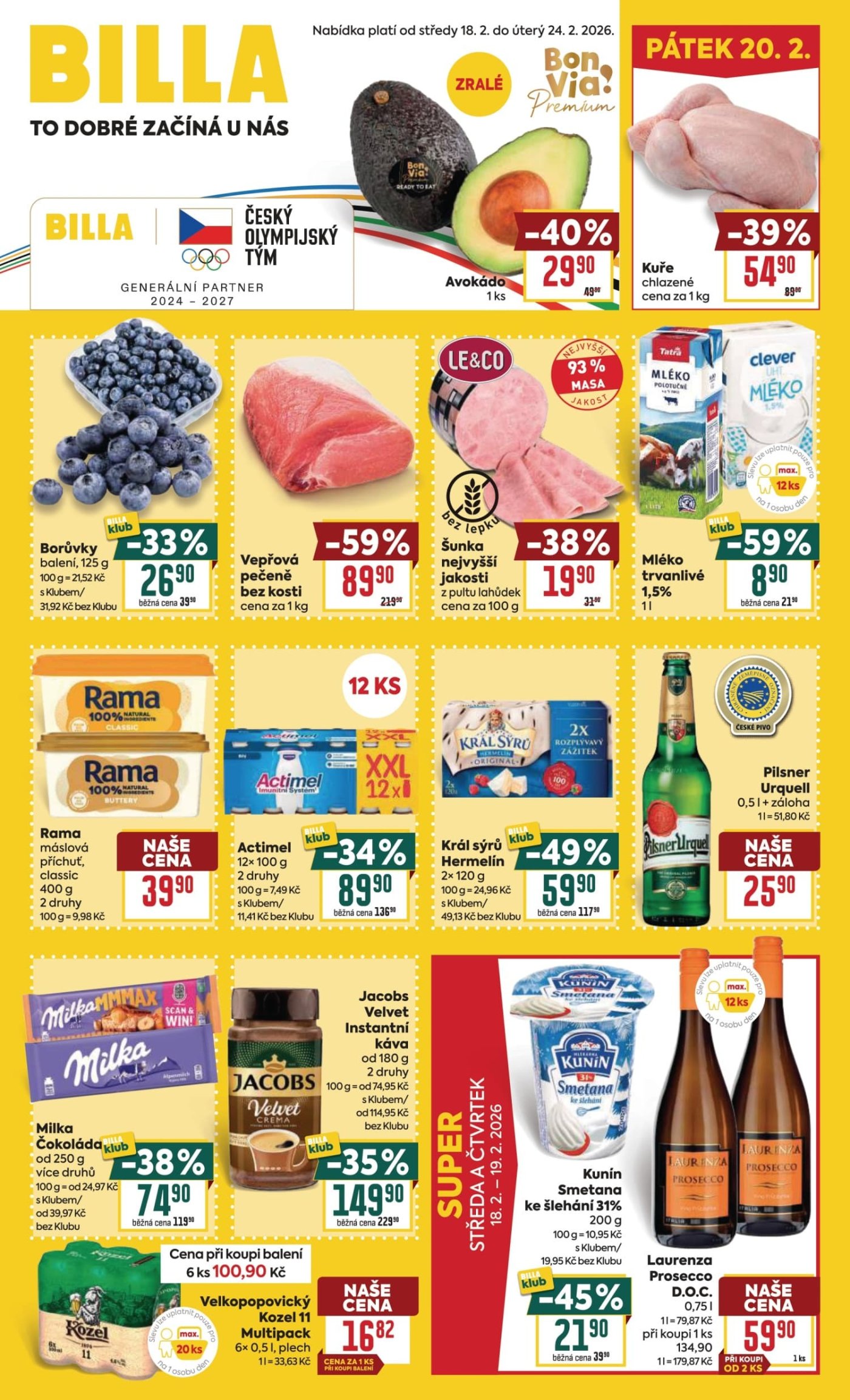 Aktuální leták BILLA