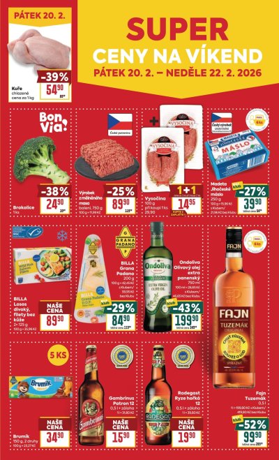 Aktuální leták BILLA