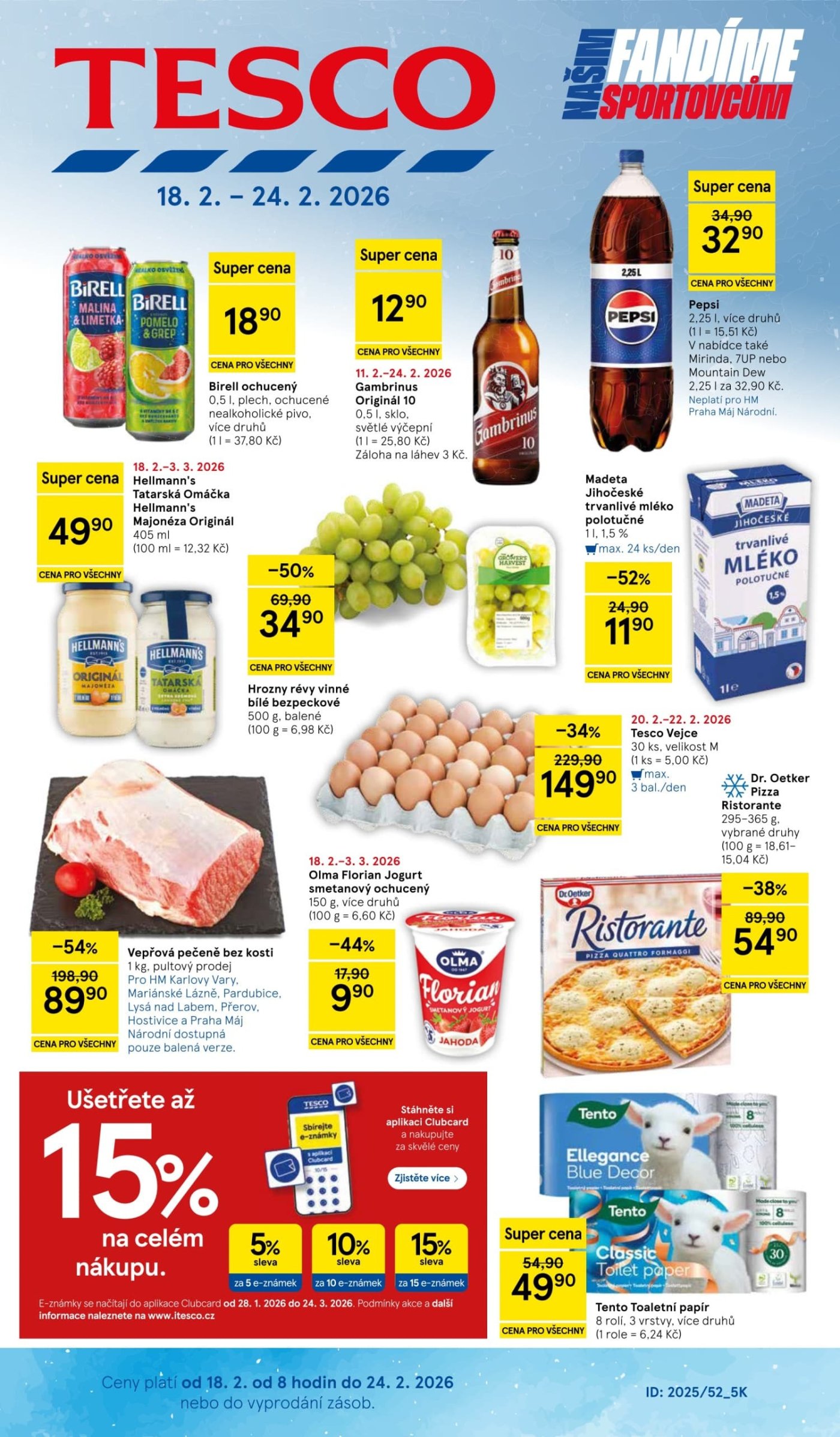 Aktuální leták Tesco