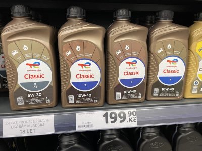Motorové oleje