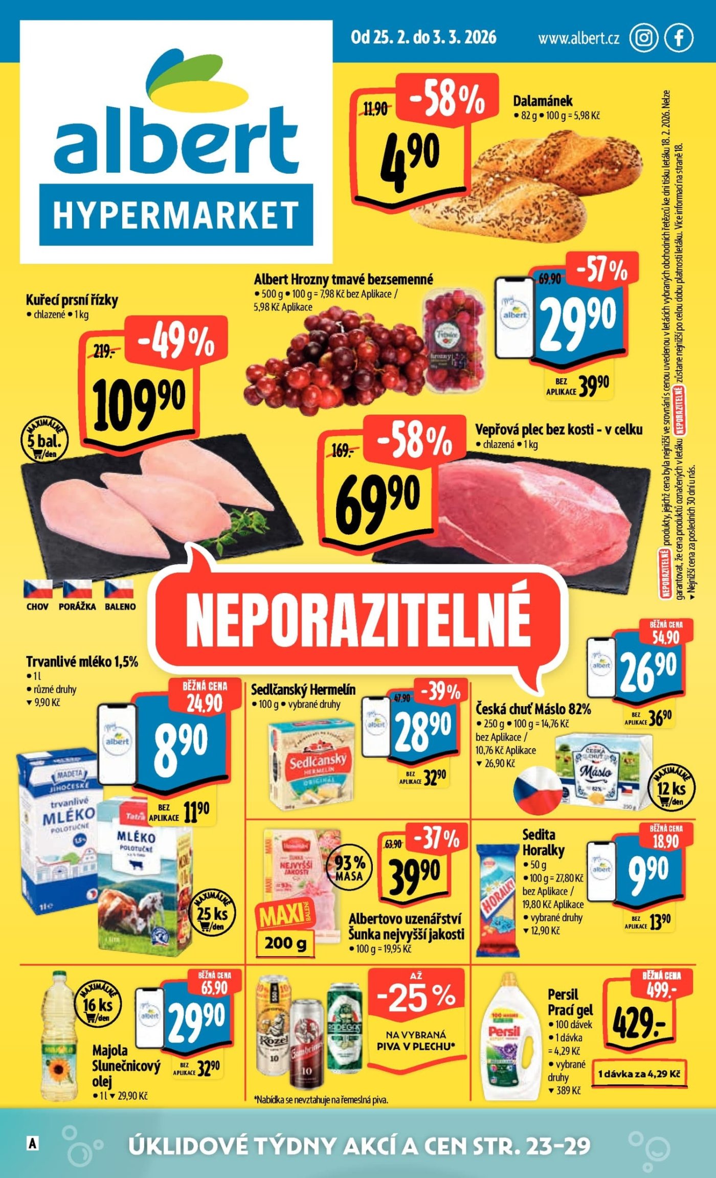 Aktuální leták Albert