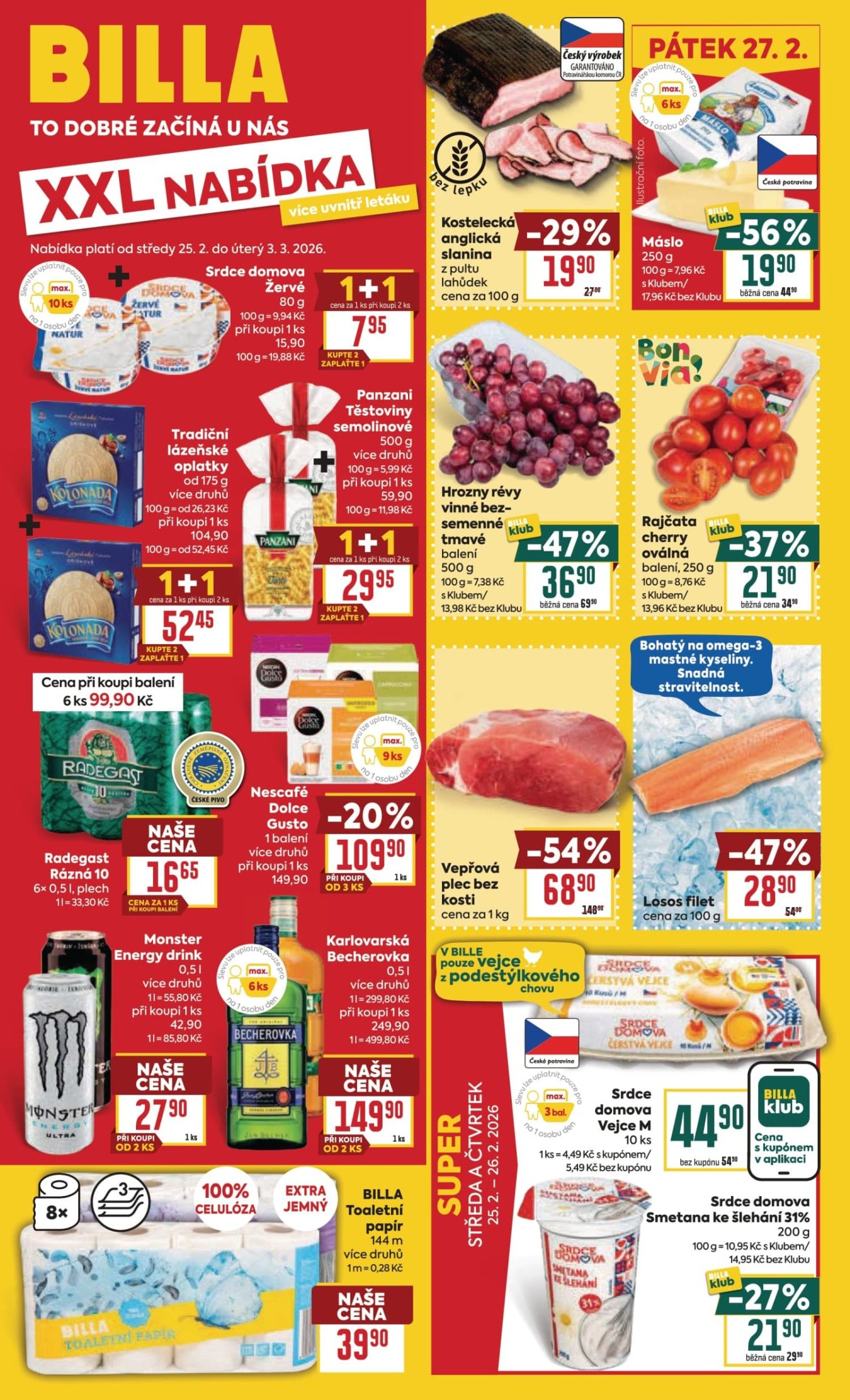 Aktuální leták BILLA