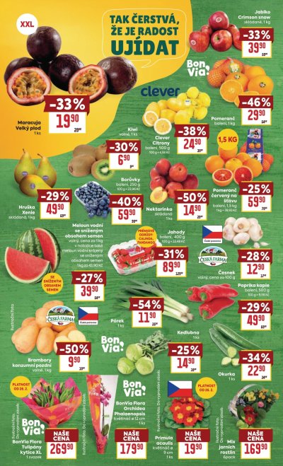 Aktuální leták BILLA