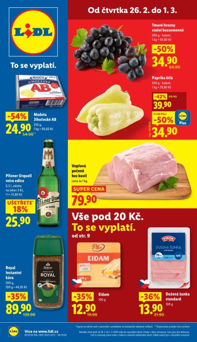 Aktuální leták Lidl