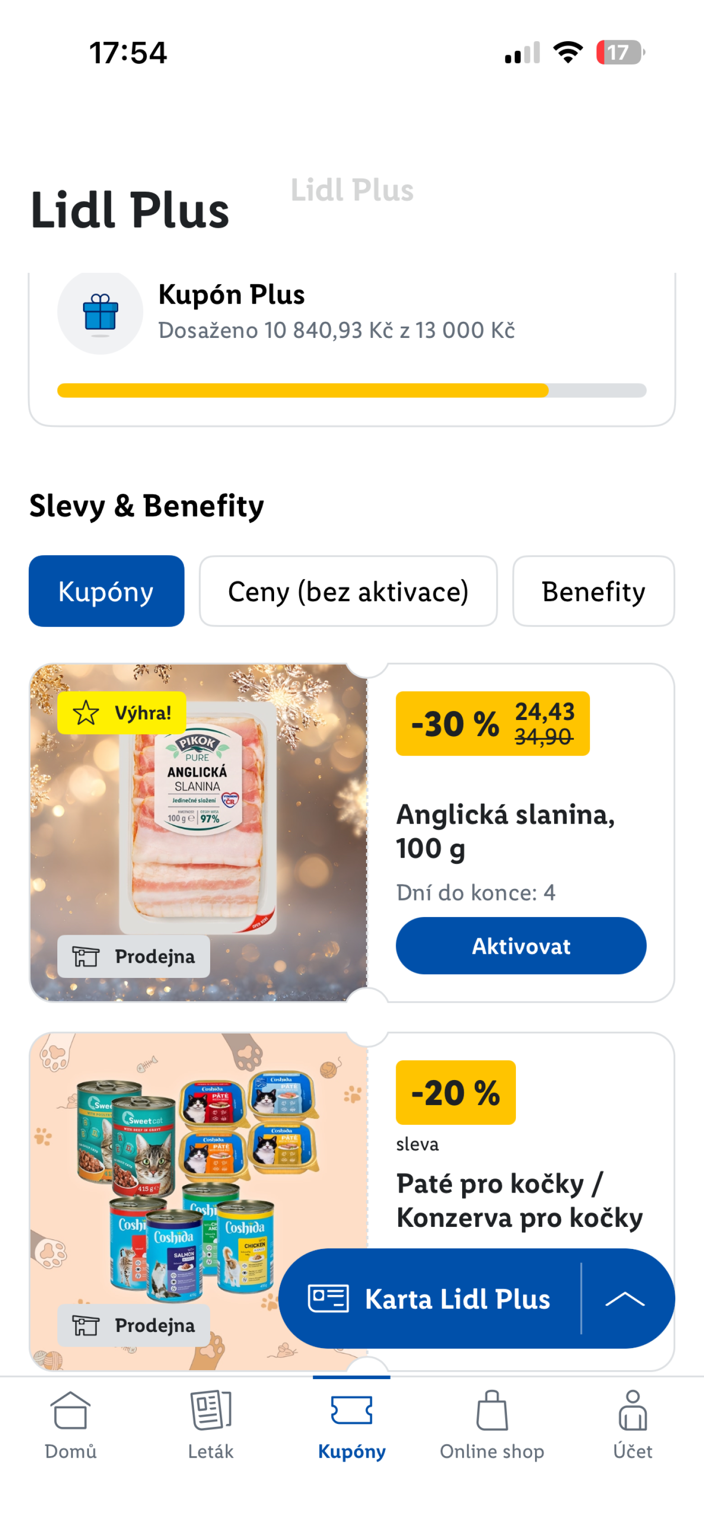 Lidl Plus aplikace