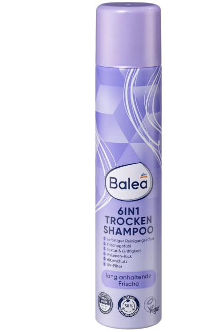 Suchý šampon na vlasy