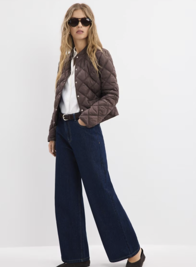 Modelka v jarní bundě