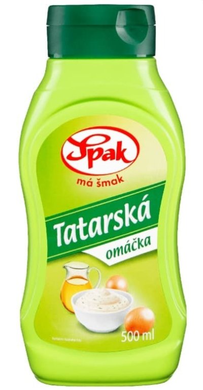 Tatarská omáčka v produktovém balení
