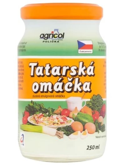 Tatarská omáčka v produktovém balení