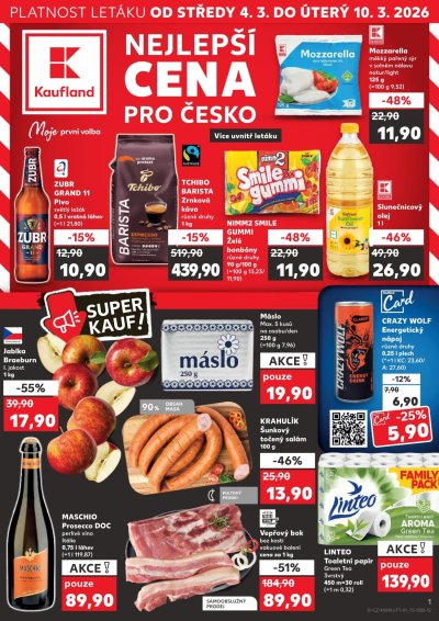 Aktuální leták Kaufland