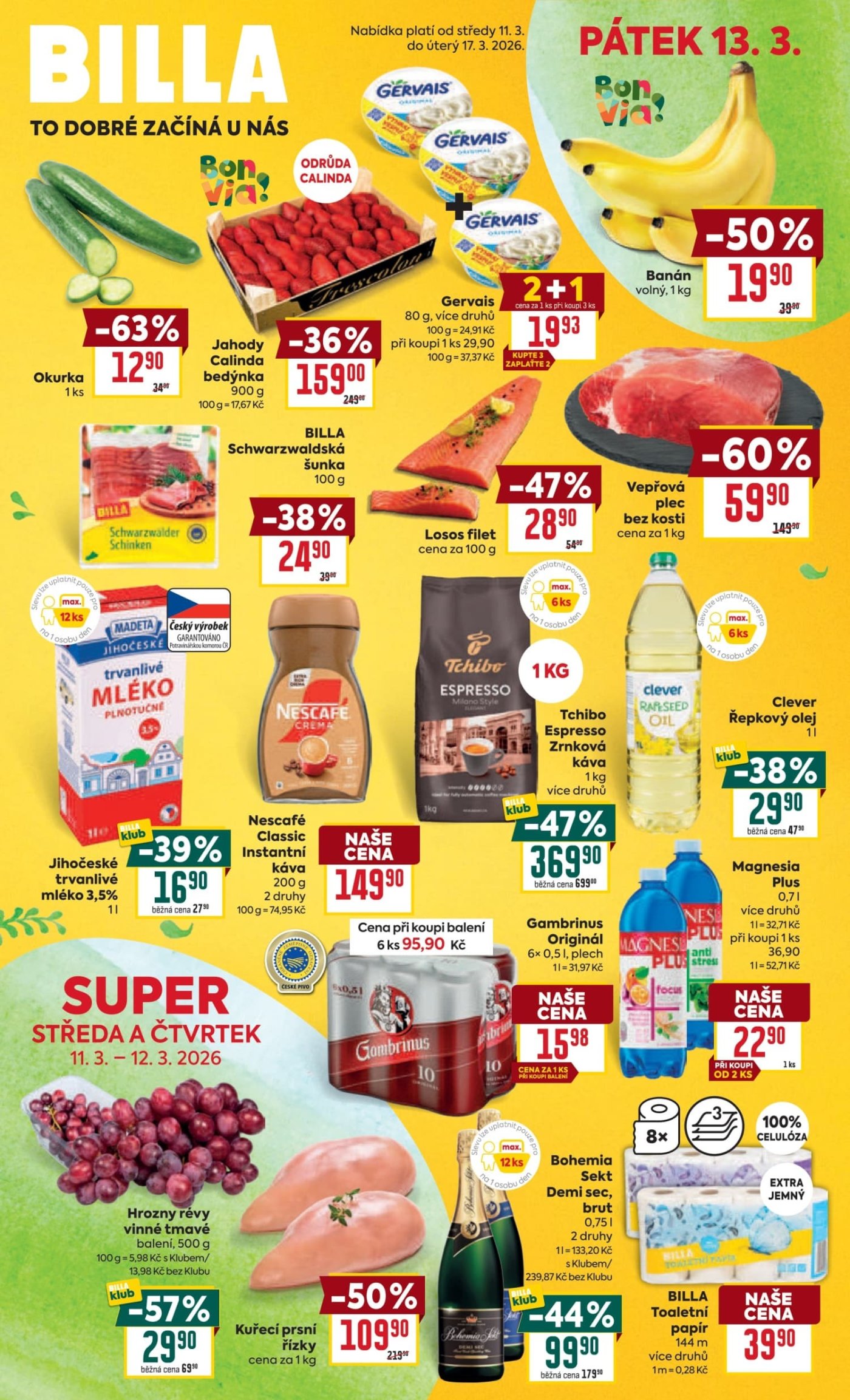 Aktuální leták BILLA