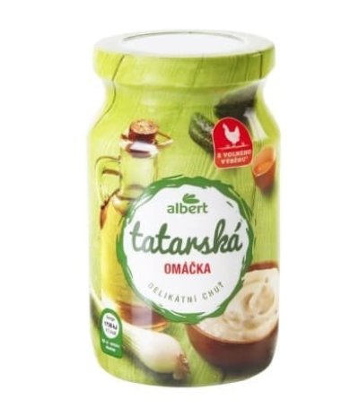 Tatarská omáčka v produktovém balení