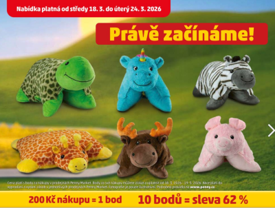 Věrnostní kampaň PENNY: polštáře pro děti