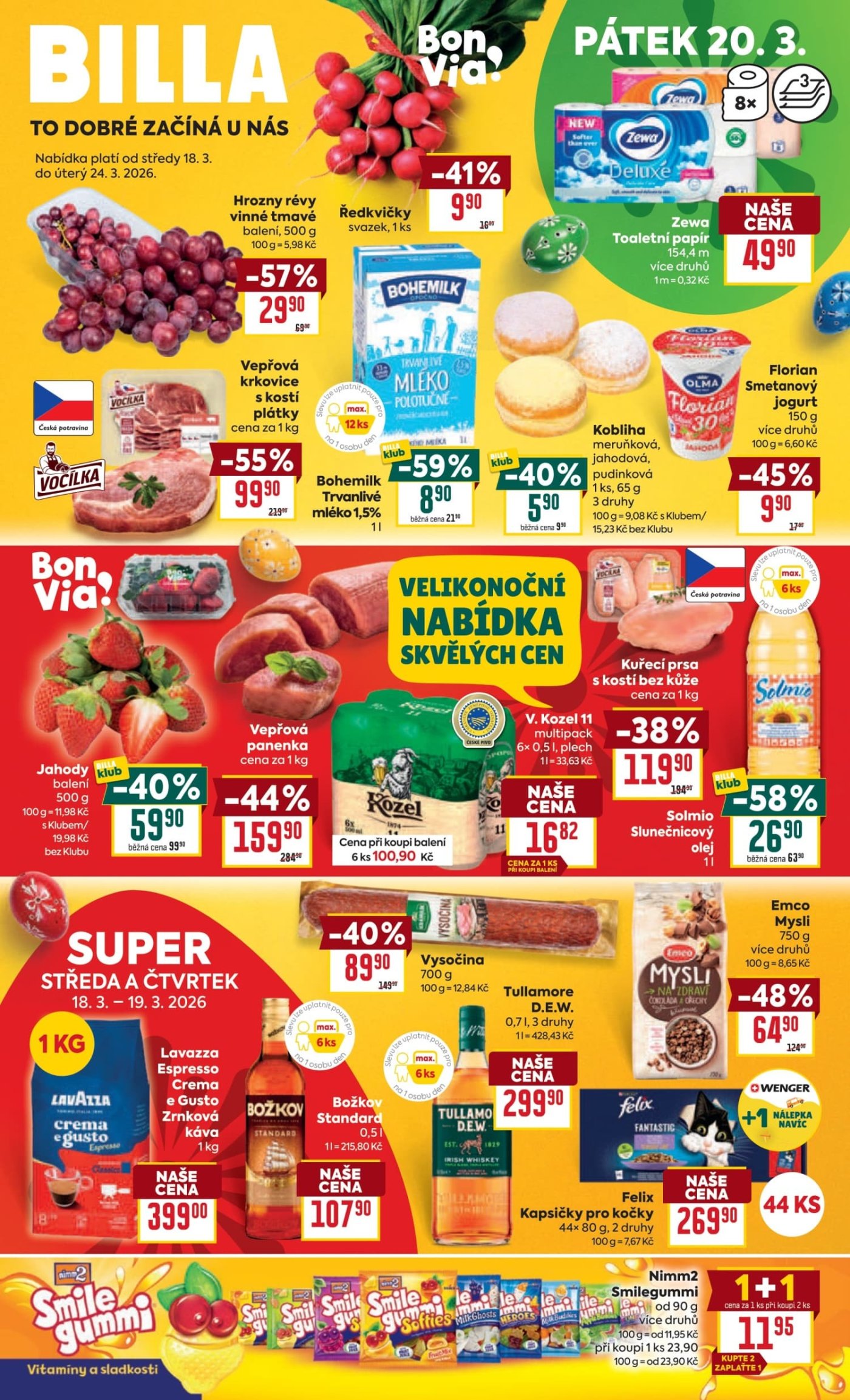 Aktuální leták BILLA