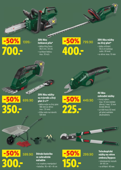 Věrnostní kampaň Lidl Parkside