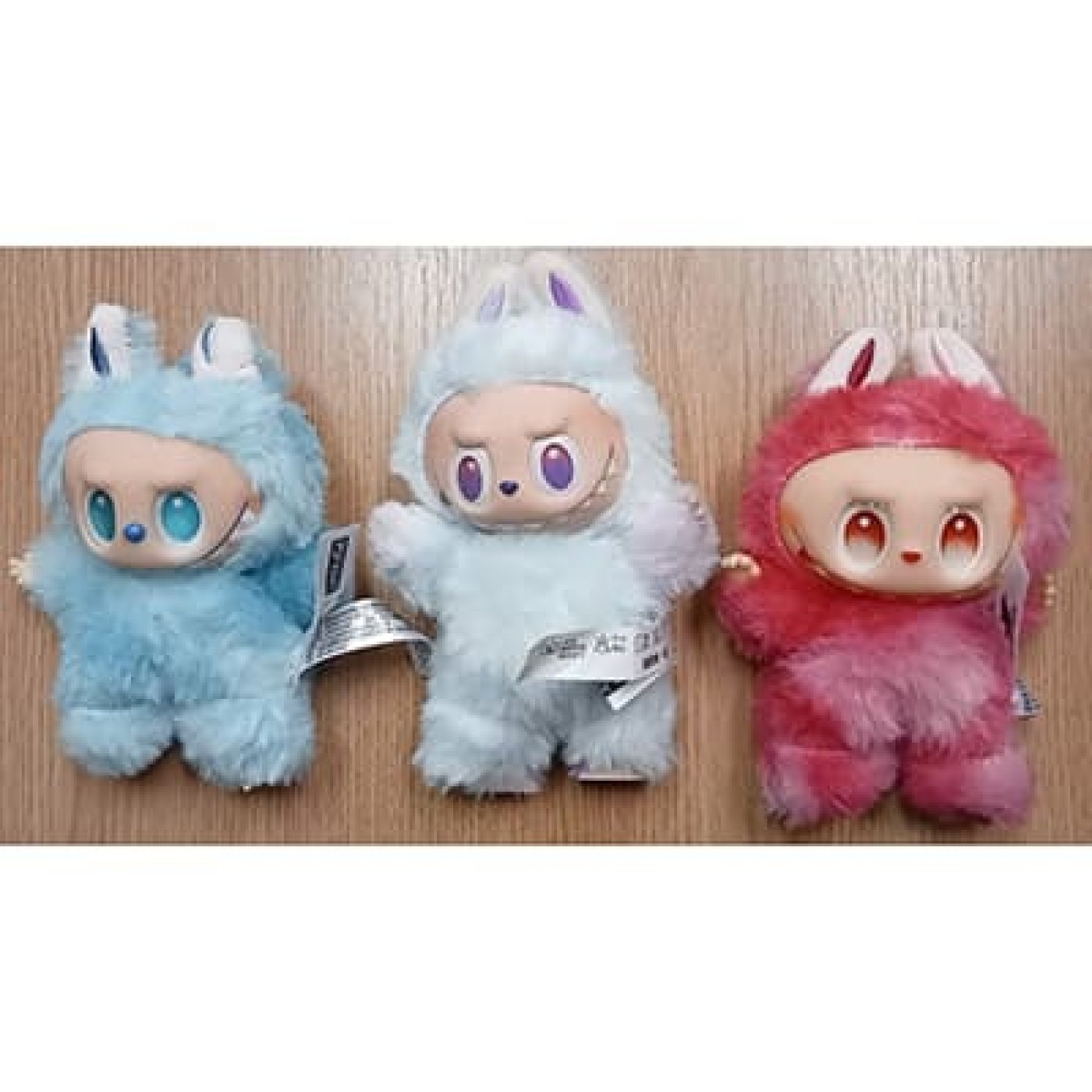 3 postavičky Labubu