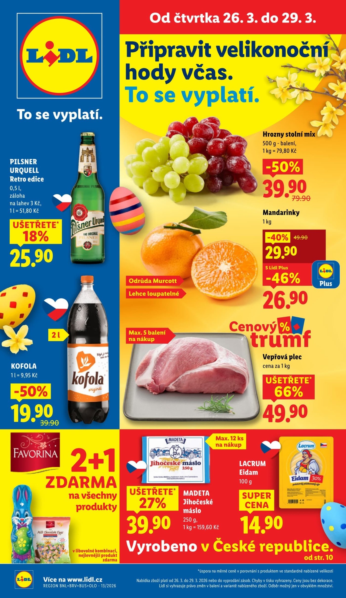 Aktuální leták Lidl