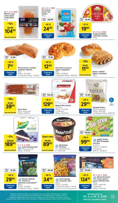 Aktuální leták Tesco