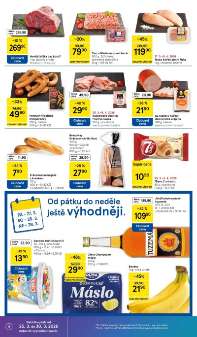 Aktuální leták Tesco