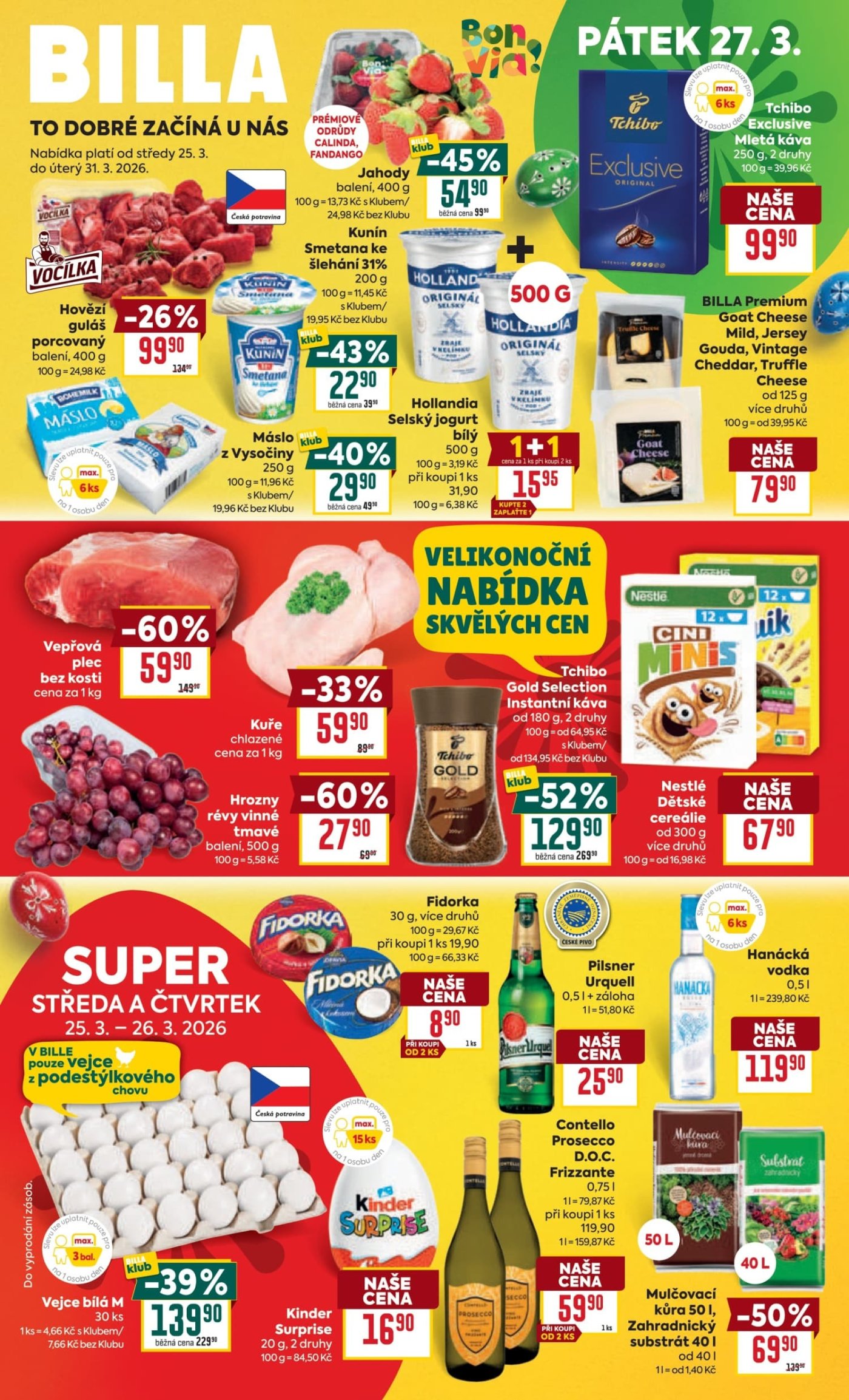 Aktuální leták BILLA
