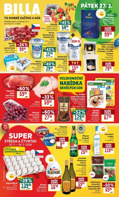 Aktuální leták BILLA