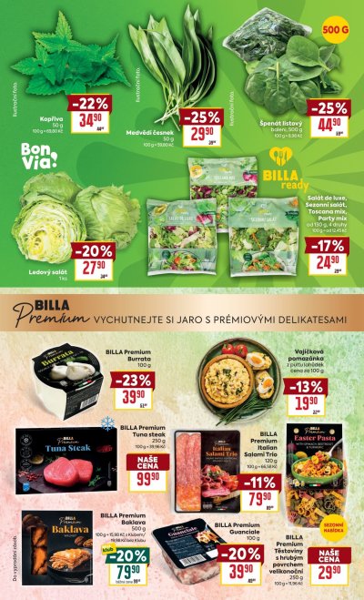 Aktuální leták BILLA
