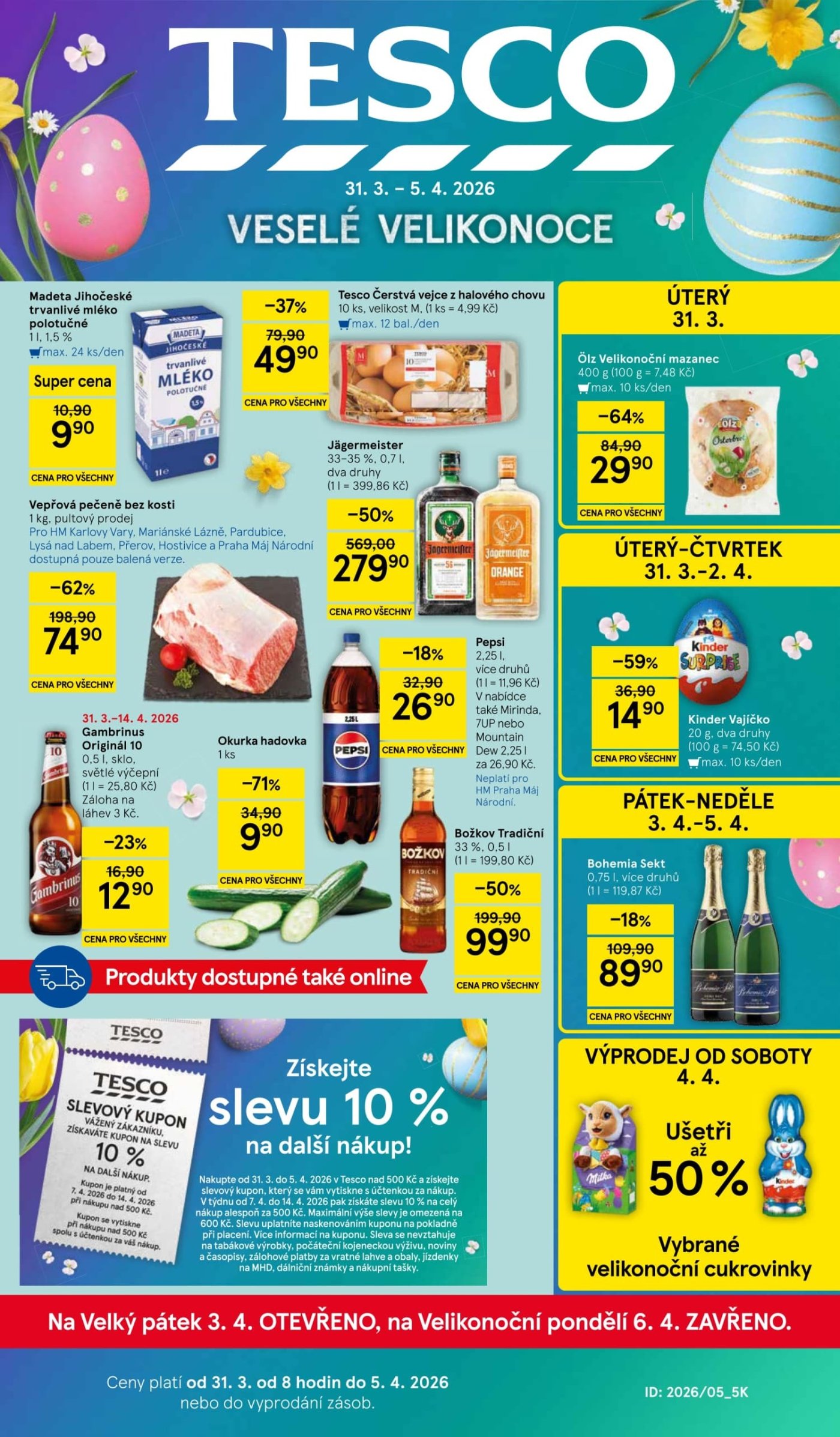 Aktuální leták Tesco