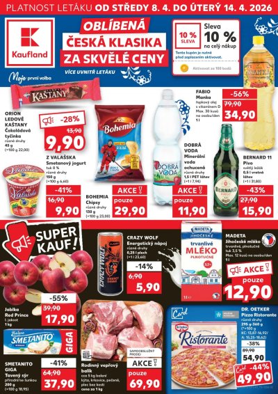 Leták supermarketu Kaufland