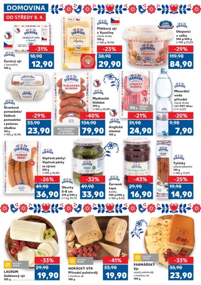 Leták supermarketu Kaufland